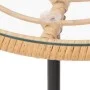 Mesa de comedor de vidrio templado y acero Ø80 cm de vidaXL, Mesas de jardín - Ref: Foro24-319436, Precio: 90,30 €, Descuento: %