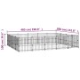 Perrera de exterior de acero 18,82 m² de vidaXL, Casetas y cercados para perros - Ref: Foro24-3124627, Precio: 617,03 €, Desc...