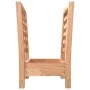Solid walnut wood magazine rack 40x26.5x38.5 cm by vidaXL, Magazine racks - Ref: Foro24-350348, Price: 32,85 €, Discount: %