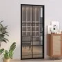 Innentür EGS-Glas und schwarzes Aluminium 93x201,5 cm von vidaXL, Türen für zu Hause - Ref: Foro24-350566, Preis: 257,86 €, R...
