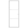 Innentür EGS-Glas und weißes Aluminium 76x201,5 cm von vidaXL, Türen für zu Hause - Ref: Foro24-350568, Preis: 196,70 €, Raba...