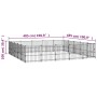Perrera de exterior de acero 23,52 m² de vidaXL, Casetas y cercados para perros - Ref: Foro24-3124635, Precio: 687,03 €, Desc...