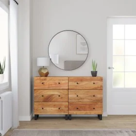 Sideboard 2 pcs solid acacia wood 60x33x75 cm by vidaXL, Sideboards - Ref: Foro24-3143636, Price: 366,74 €, Discount: %
