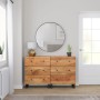 Aparador 2 uds madera maciza de acacia 60x33x75 cm de vidaXL, Aparadores - Ref: Foro24-3143636, Precio: 375,57 €, Descuento: %