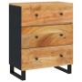 Aparador 2 uds madera maciza de acacia 60x33x75 cm de vidaXL, Aparadores - Ref: Foro24-3143636, Precio: 375,57 €, Descuento: %