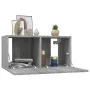 Mueble TV colgante madera contrachapada gris Sonoma 60x30x30 cm de vidaXL, Muebles TV - Ref: Foro24-815870, Precio: 34,50 €, ...