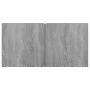 Mueble TV colgante madera contrachapada gris Sonoma 60x30x30 cm de vidaXL, Muebles TV - Ref: Foro24-815870, Precio: 34,50 €, ...