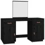 Dresser with solid black pine wood mirror by vidaXL, Bedroom Dressers - Ref: Foro24-3107838, Price: 253,72 €, Discount: %