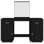 Dresser with solid black pine wood mirror by vidaXL, Bedroom Dressers - Ref: Foro24-3107838, Price: 253,72 €, Discount: %