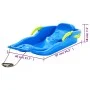 Trineo con frenos polipropileno azul 87x40x18 cm de vidaXL, Trineos - Ref: Foro24-93713, Precio: 34,59 €, Descuento: %