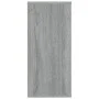 Estantería/Aparador madera contrachapada gris Sonoma 66x30x98cm de vidaXL, Librerías y estanterías - Ref: Foro24-815295, Prec...