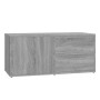 Mueble de TV madera contrachapada gris Sonoma 80x34x36 cm de vidaXL, Muebles TV - Ref: Foro24-815496, Precio: 51,04 €, Descue...
