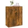 Smoked oak plywood sideboard 60x30x75 cm by vidaXL, Sideboards - Ref: Foro24-815378, Price: 51,84 €, Discount: %