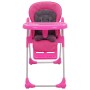 Trona de bebé rosa y gris de vidaXL, Sillas y tronas para niños - Ref: Foro24-10186, Precio: 103,37 €, Descuento: %