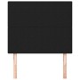 Cabeceros 2 unidades de tela negro 90x5x78/88 cm de vidaXL, Cabeceros y pies de cama - Ref: Foro24-3116036, Precio: 66,25 €, ...