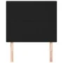 Headboards 2 units of black fabric 90x5x78/88 cm by vidaXL, Headboards and footboards - Ref: Foro24-3116036, Price: 64,36 €, ...