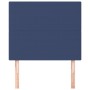 Cabeceros 2 unidades de tela azul 80x5x78/88 cm de vidaXL, Cabeceros y pies de cama - Ref: Foro24-3116032, Precio: 67,24 €, D...
