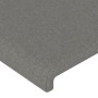 Cabeceros 2 unidades de tela gris oscuro 90x5x78/88 cm de vidaXL, Cabeceros y pies de cama - Ref: Foro24-3116035, Precio: 65,...