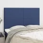 Cabeceros 4 unidades tela azul 72x5x78/88 cm de vidaXL, Cabeceros y pies de cama - Ref: Foro24-3116056, Precio: 105,20 €, Des...