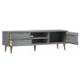 Mueble de TV MOLDE madera maciza de pino gris 158x40x49 cm de vidaXL, Muebles TV - Ref: Foro24-350536, Precio: 174,88 €, Desc...