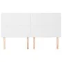 Cabeceros 4 unidades de cuero sintético blanco 90x5x78/88 cm de vidaXL, Cabeceros y pies de cama - Ref: Foro24-3116155, Preci...