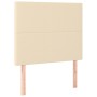 Cabeceros 2 unidades de tela color crema 90x5x78/88 cm de vidaXL, Cabeceros y pies de cama - Ref: Foro24-3116039, Precio: 76,...