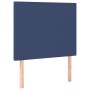 Cabeceros 2 unidades de tela azul 100x5x78/88 cm de vidaXL, Cabeceros y pies de cama - Ref: Foro24-3116048, Precio: 48,21 €, ...