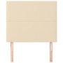 Cabeceros 2 unidades de tela color crema 90x5x78/88 cm de vidaXL, Cabeceros y pies de cama - Ref: Foro24-3116039, Precio: 76,...