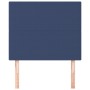 Cabeceros 2 unidades de tela azul 100x5x78/88 cm de vidaXL, Cabeceros y pies de cama - Ref: Foro24-3116048, Precio: 48,21 €, ...