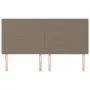 Cabeceros 4 unidades de tela gris taupe 100x5x78/88 cm de vidaXL, Cabeceros y pies de cama - Ref: Foro24-3116078, Precio: 143...