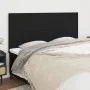 Kopfteile 4 Einheiten aus schwarzem Stoff 90x5x78/88 cm von vidaXL, Kopf- und Fußteile - Ref: Foro24-3116068, Preis: 118,53 €...