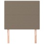 Cabeceros 2 unidades tela gris taupe 80x5x78/88 cm de vidaXL, Cabeceros y pies de cama - Ref: Foro24-3116030, Precio: 71,97 €...