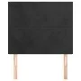 Kopfteile 2 Einheiten aus schwarzem Samt 100x5x78/88 cm von vidaXL, Kopf- und Fußteile - Ref: Foro24-3116096, Preis: 69,80 €,...