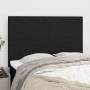 Cabeceros 4 unidades tela negro 72x5x78/88 cm de vidaXL, Cabeceros y pies de cama - Ref: Foro24-3116052, Precio: 92,98 €, Des...