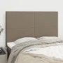 Cabeceros 4 unidades tela gris taupe 72x5x78/88 cm de vidaXL, Cabeceros y pies de cama - Ref: Foro24-3116054, Precio: 127,16 ...