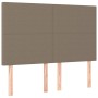 Cabeceros 4 unidades tela gris taupe 72x5x78/88 cm de vidaXL, Cabeceros y pies de cama - Ref: Foro24-3116054, Precio: 114,87 ...
