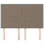 Cabeceros 4 unidades tela gris taupe 72x5x78/88 cm de vidaXL, Cabeceros y pies de cama - Ref: Foro24-3116054, Precio: 127,16 ...