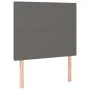 Headboards 2 units of gray synthetic leather 90x5x78/88cm by vidaXL, Headboards and footboards - Ref: Foro24-3116134, Price: ...