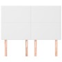 Cabeceros 4 unidades cuero sintético blanco 72x5x78/88 cm de vidaXL, Cabeceros y pies de cama - Ref: Foro24-3116143, Precio: ...