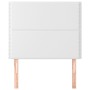 Cabeceros 2 unidades de cuero sintético blanco 100x5x78/88 cm de vidaXL, Cabeceros y pies de cama - Ref: Foro24-3116277, Prec...