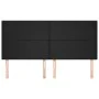 Headboards 4 units of black synthetic leather 80x5x78/88 cm by vidaXL, Headboards and footboards - Ref: Foro24-3116148, Price...