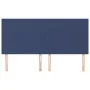 Headboards 4 units of blue fabric 100x5x78/88 cm by vidaXL, Headboards and footboards - Ref: Foro24-3116080, Price: 101,81 €,...