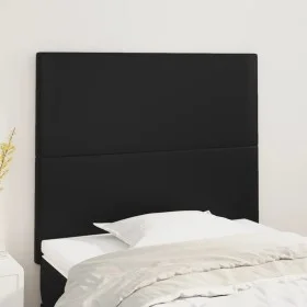 Kopfteile 2 Einheiten aus schwarzem Kunstleder 90x5x78/88 cm von vidaXL, Kopf- und Fußteile - Ref: Foro24-3116130, Preis: 58,...