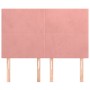 Cabeceros 4 unidades terciopelo rosa 72x5x78/88 cm de vidaXL, Cabeceros y pies de cama - Ref: Foro24-3116105, Precio: 115,35 ...