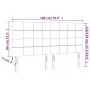 Kopfteile 4 Einheiten aus dunkelgrauem Stoff 90x5x78/88 cm von vidaXL, Kopf- und Fußteile - Ref: Foro24-3116347, Preis: 125,6...