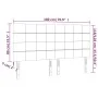Headboards 4 units of light gray velvet 90x5x78/88 cm by vidaXL, Headboards and footboards - Ref: Foro24-3116392, Price: 102,...