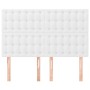 Cabeceros 4 unidades cuero sintético blanco 72x5x78/88 cm de vidaXL, Cabeceros y pies de cama - Ref: Foro24-3116423, Precio: ...