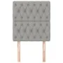 Kopfteile 2 Einheiten aus hellgrauem Stoff 80x7x78/88 cm von vidaXL, Kopf- und Fußteile - Ref: Foro24-3116642, Preis: 70,80 €...