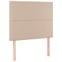 Cabeceros 2 unidades cuero sintético capuchino 100x5x78/88 cm de vidaXL, Cabeceros y pies de cama - Ref: Foro24-3116281, Prec...
