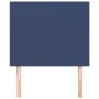 Headboards 2 units of blue fabric 90x5x78/88 cm by vidaXL, Headboards and footboards - Ref: Foro24-3116040, Price: 55,85 €, D...